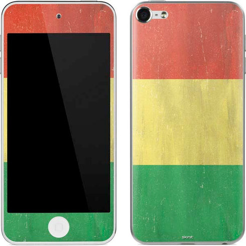 Bolivia Flag Distressed Apple iPod Skin